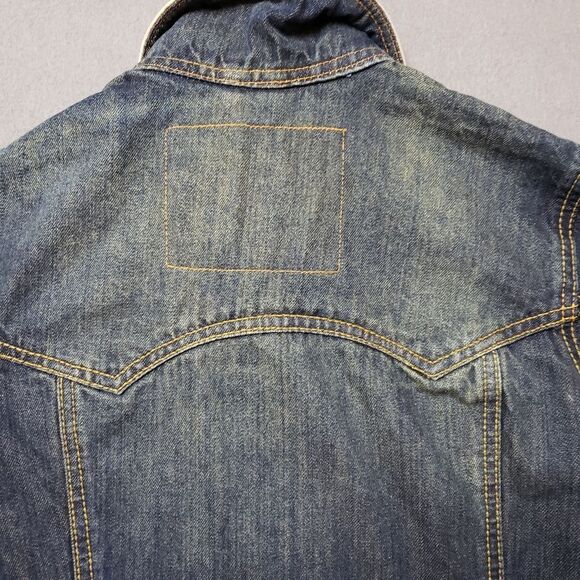 sTs Ranchwear Women's Caffrey denim jean Jacket with suede collar - Picture 12 of 12